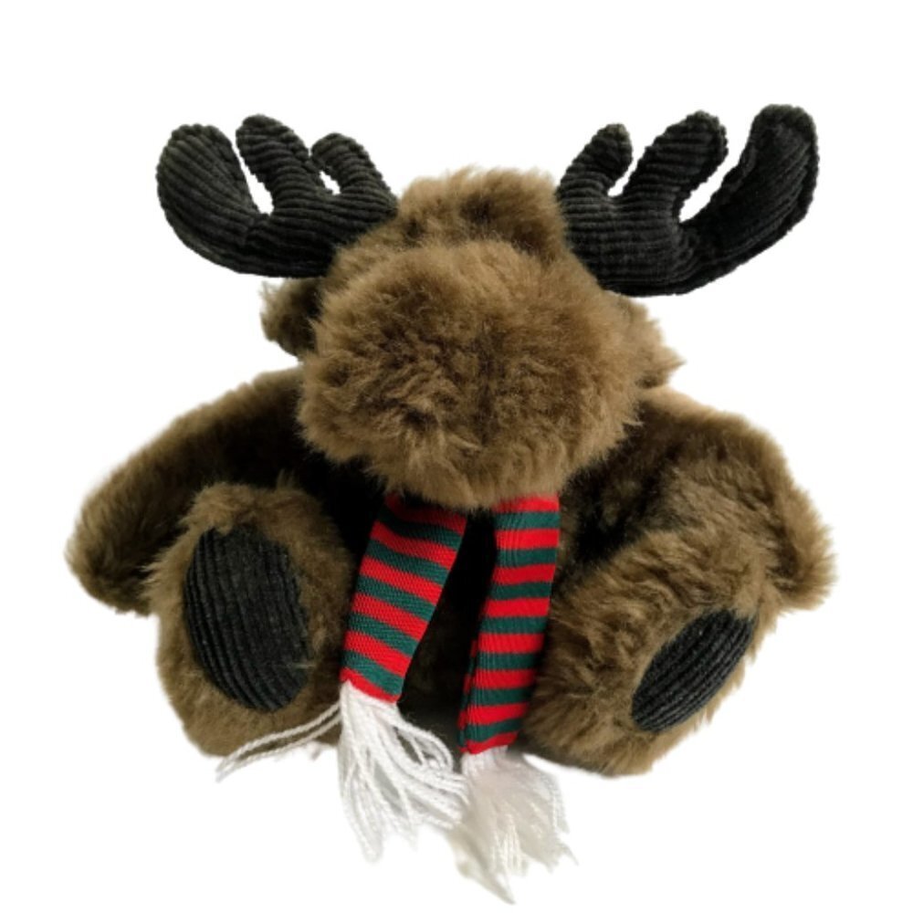 Cherrydale Farms Moose Plush Christmas Holiday 7"